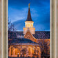 Provo City Center Blue and Gold