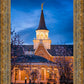 Provo City Center Blue and Gold
