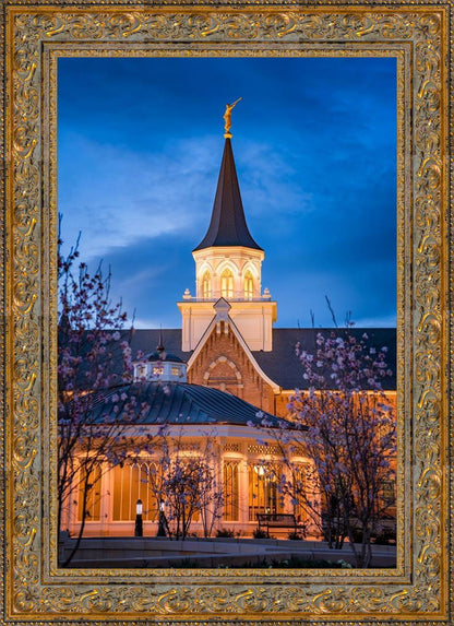 Provo City Center Blue and Gold