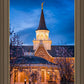 Provo City Center Blue and Gold