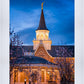 Provo City Center Blue and Gold