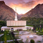 Provo Sunrise Aerial