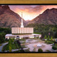 Provo Sunrise Aerial