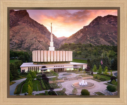 Provo Sunrise Aerial