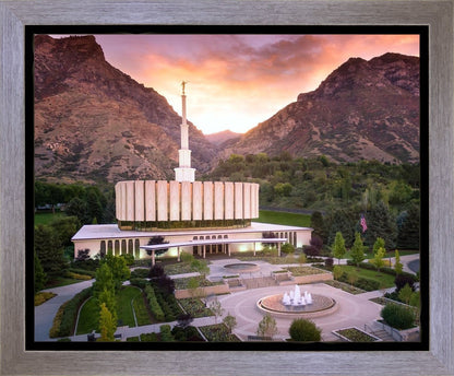 Provo Sunrise Aerial