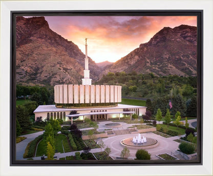 Provo Sunrise Aerial