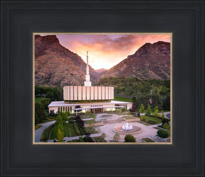 Provo Sunrise Aerial