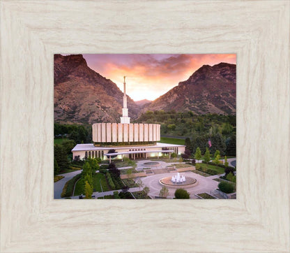 Provo Sunrise Aerial