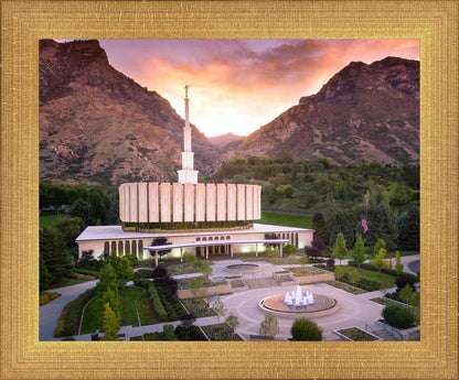 Provo Sunrise Aerial