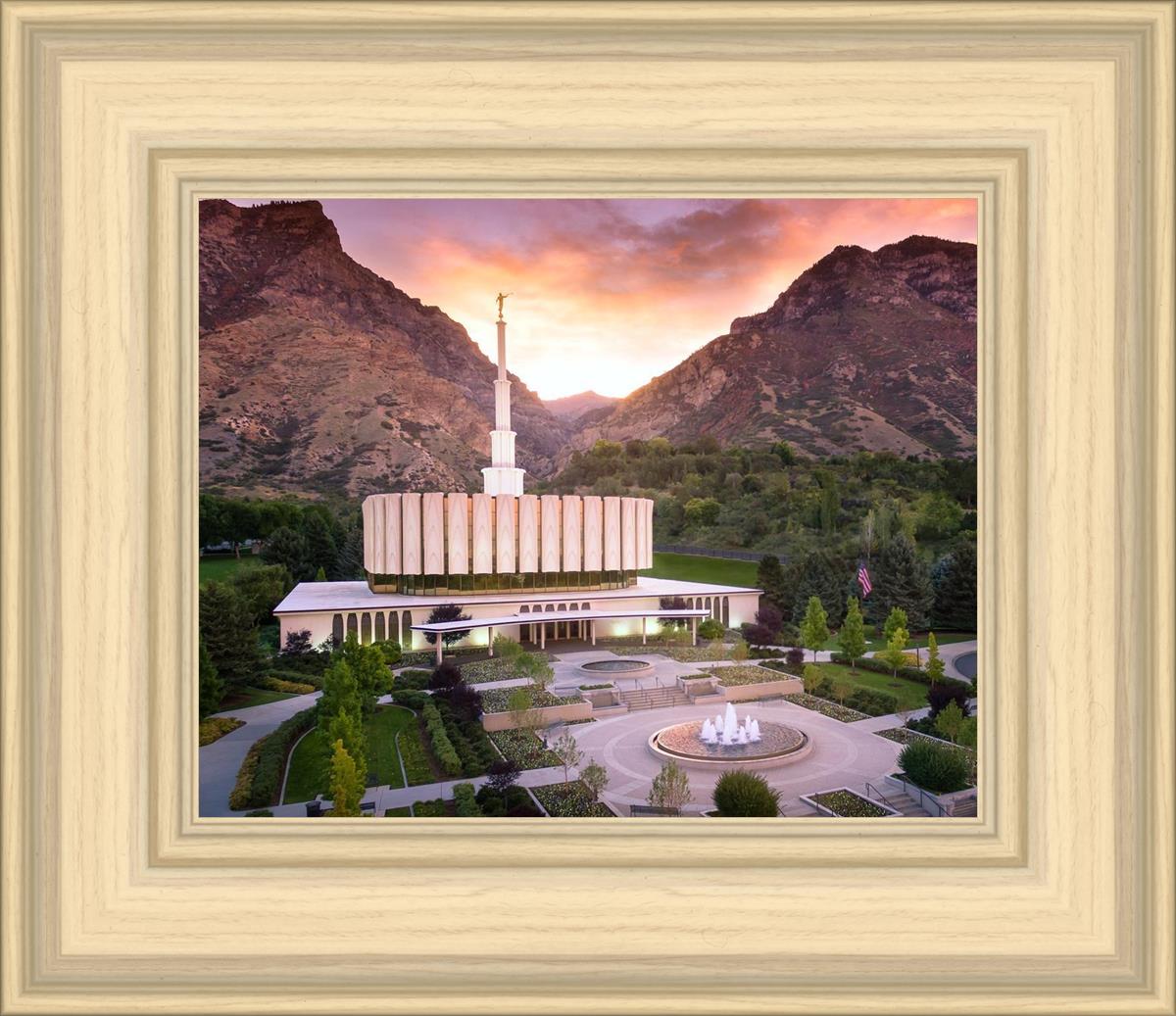 Provo Sunrise Aerial