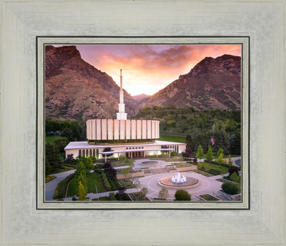 Provo Sunrise Aerial