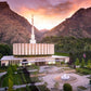 Provo Sunrise Aerial