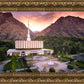 Provo Sunrise Aerial