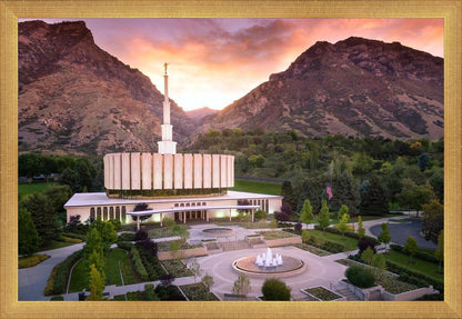 Provo Sunrise Aerial