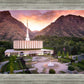 Provo Sunrise Aerial