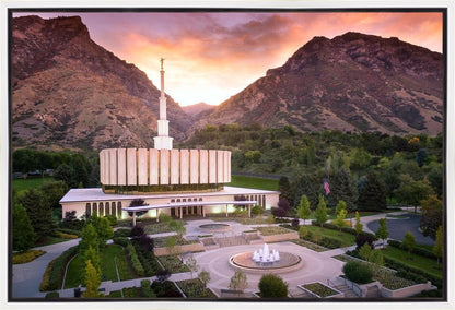 Provo Sunrise Aerial