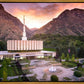Provo Sunrise Aerial