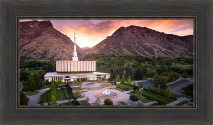 Provo Sunrise Aerial