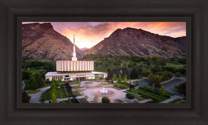 Provo Sunrise Aerial