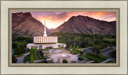 Provo Sunrise Aerial