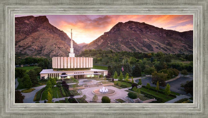 Provo Sunrise Aerial