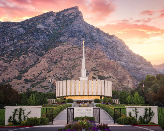 Provo Morning Front Gallery Wrap