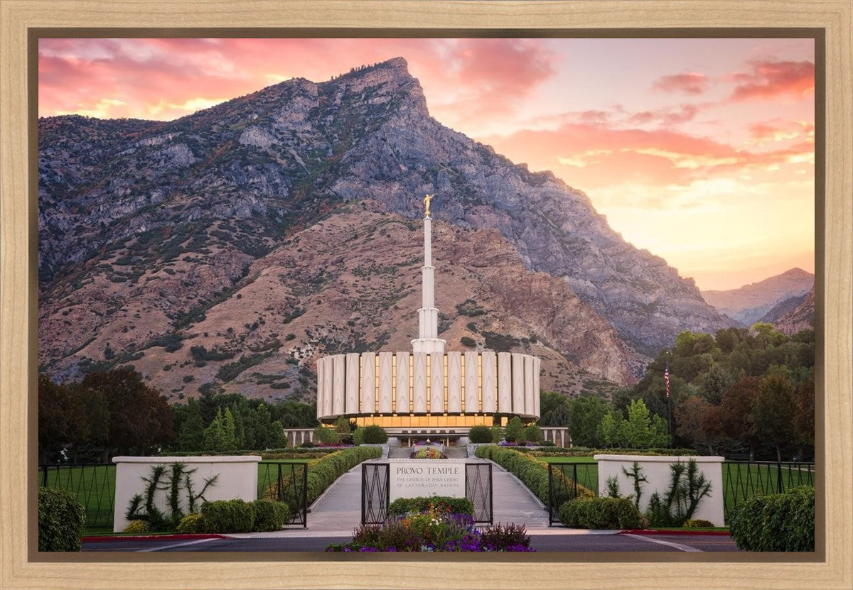 Provo Morning Front Gallery Wrap