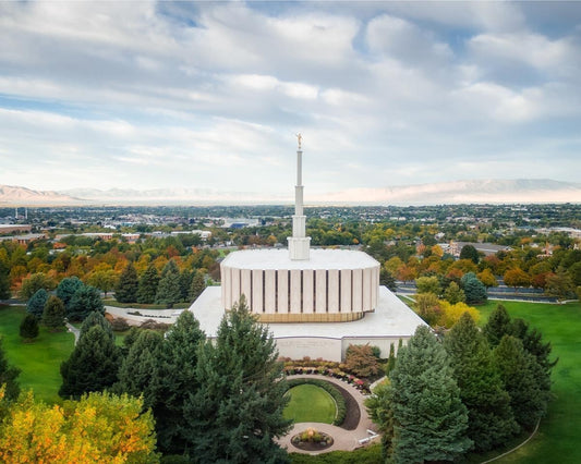 Provo Day Aerial Gallery Wrap
