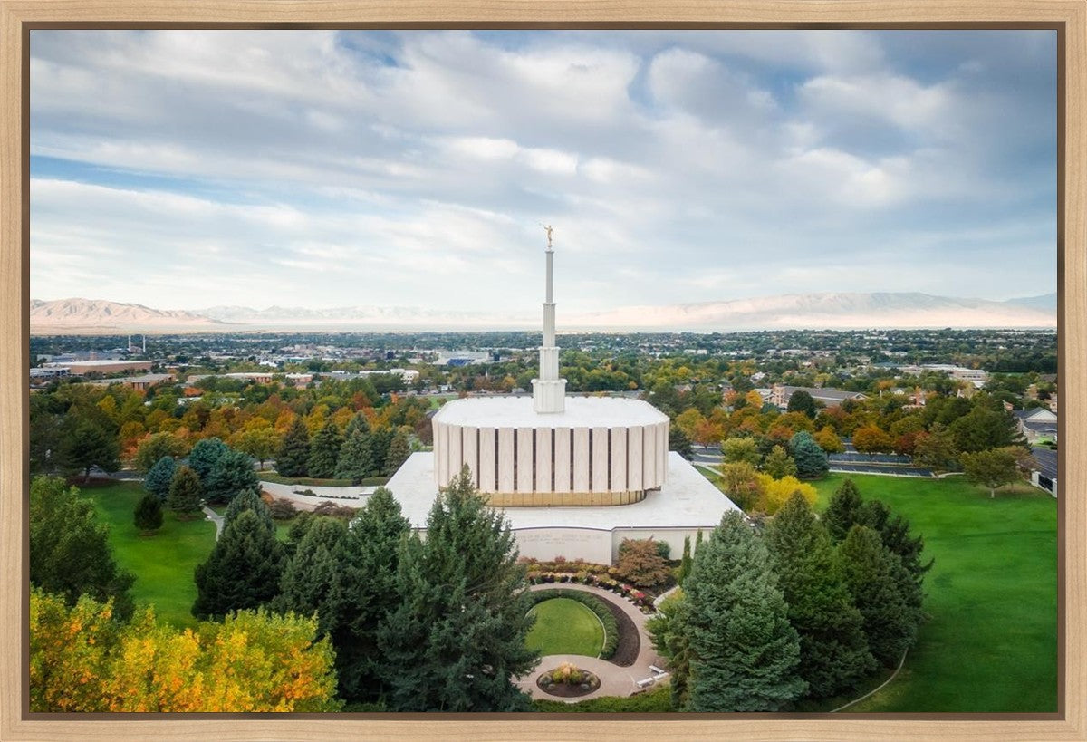Provo Day Aerial Gallery Wrap