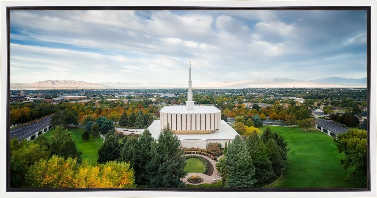 Provo Day Aerial Gallery Wrap