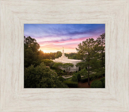 Raleigh Sunset From On High