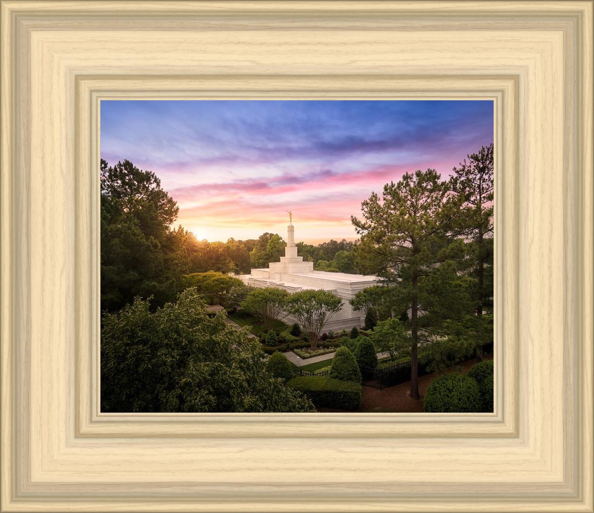 Raleigh Sunset From On High