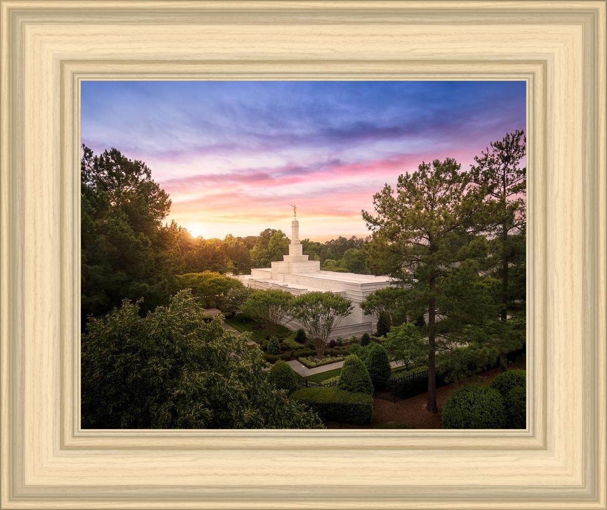 Raleigh Sunset From On High