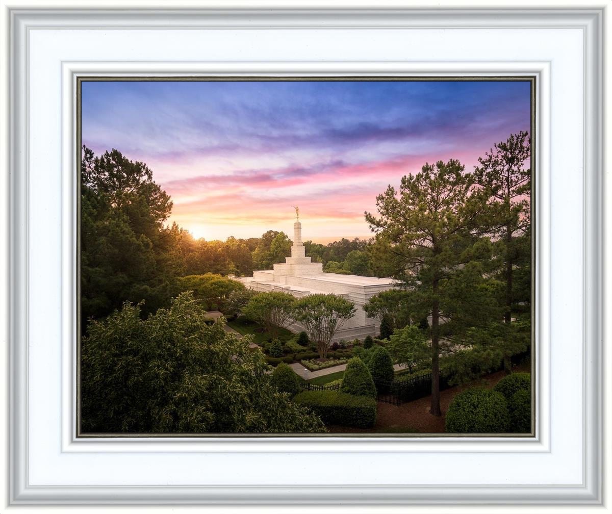 Raleigh Sunset From On High