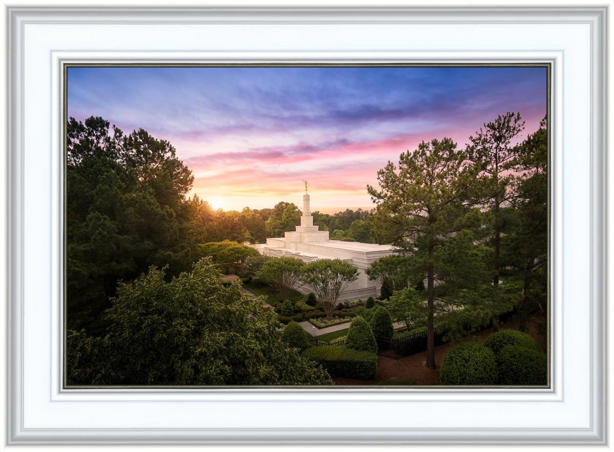 Raleigh Sunset From On High