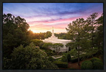 Raleigh Sunset From On High