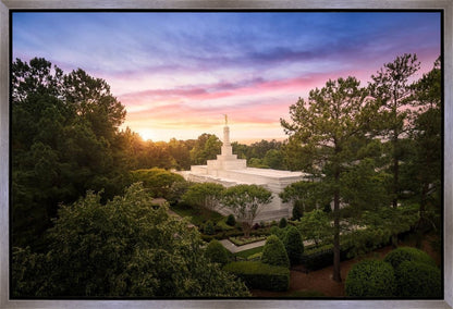 Raleigh Sunset From On High