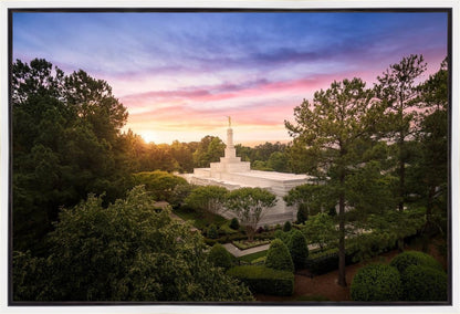Raleigh Sunset From On High
