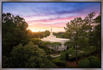 Raleigh Sunset From On High