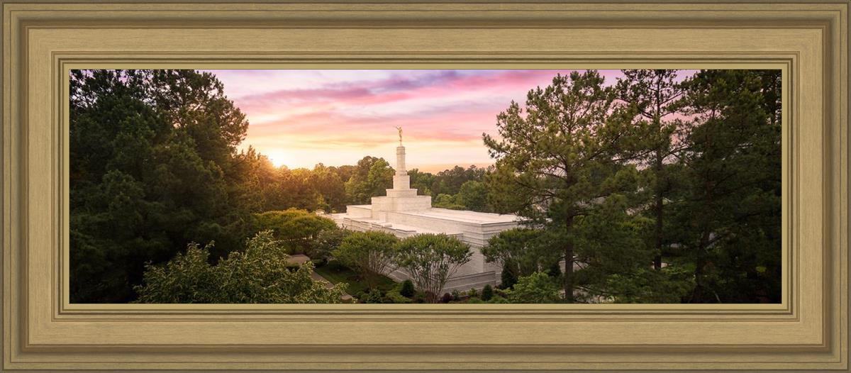 Raleigh Sunset From On High