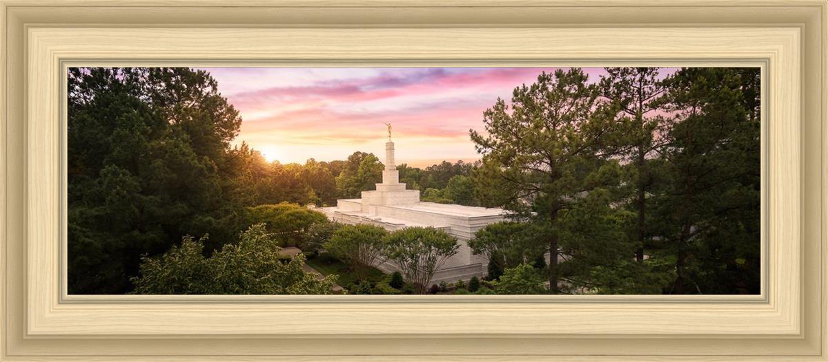 Raleigh Sunset From On High