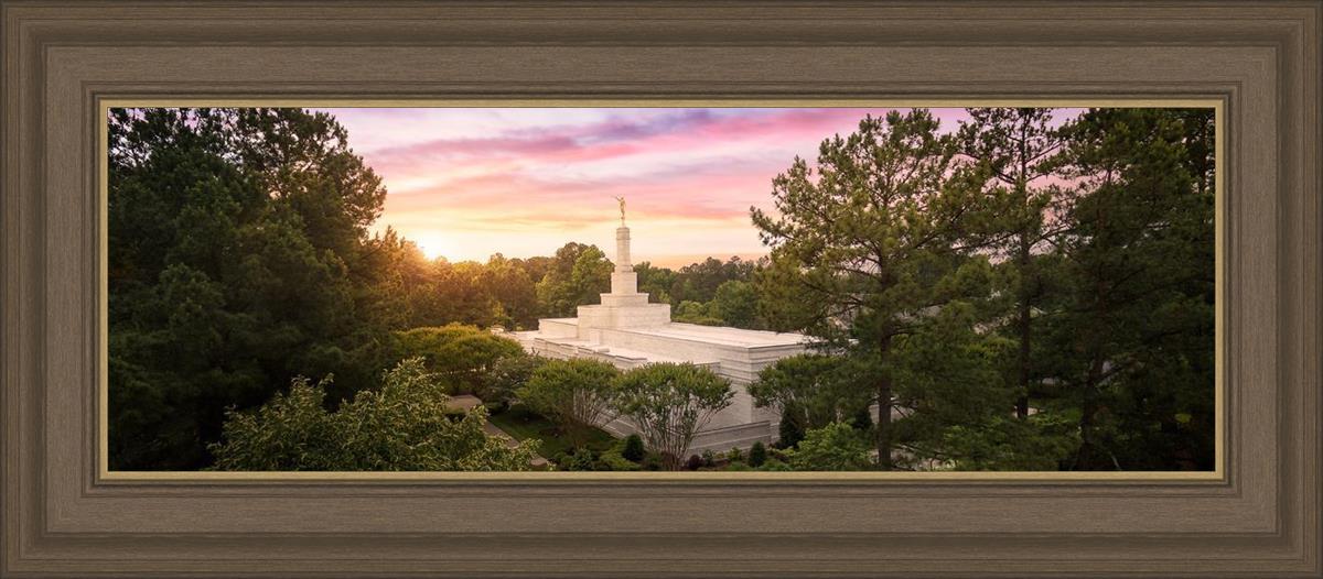 Raleigh Sunset From On High