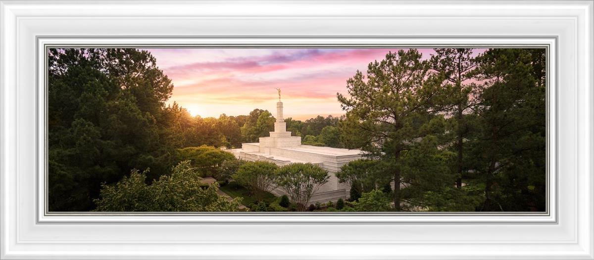 Raleigh Sunset From On High