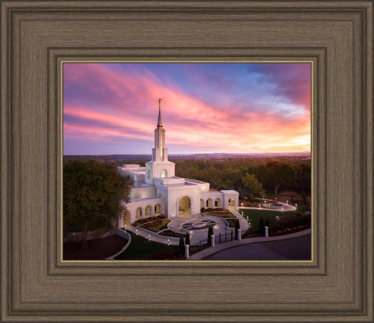 Sacramento Sunrise from on High