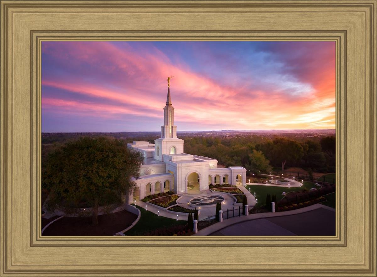 Sacramento Sunrise from on High