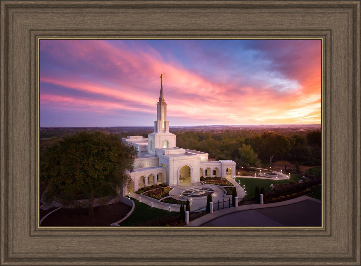 Sacramento Sunrise from on High