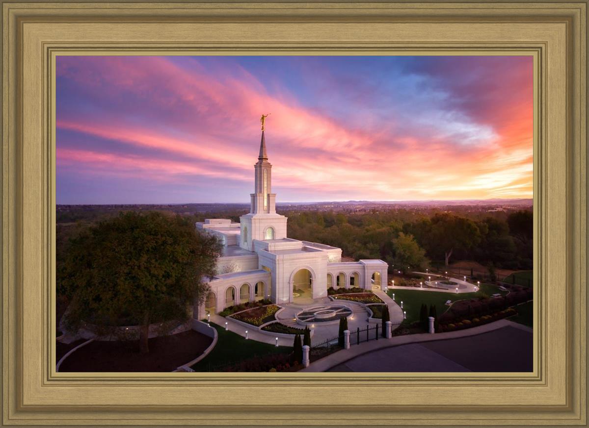 Sacramento Sunrise from on High