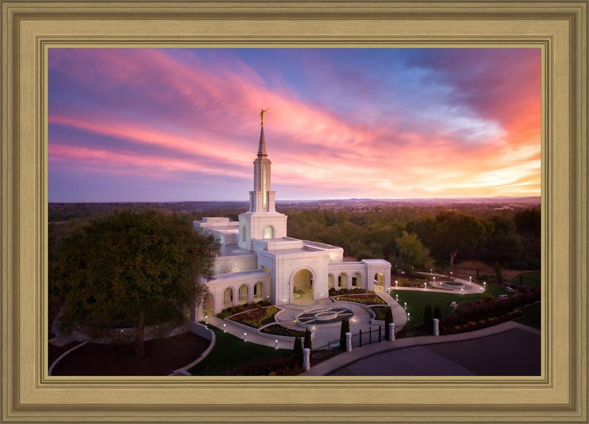 Sacramento Sunrise from on High