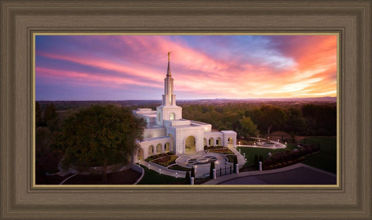 Sacramento Sunrise from on High