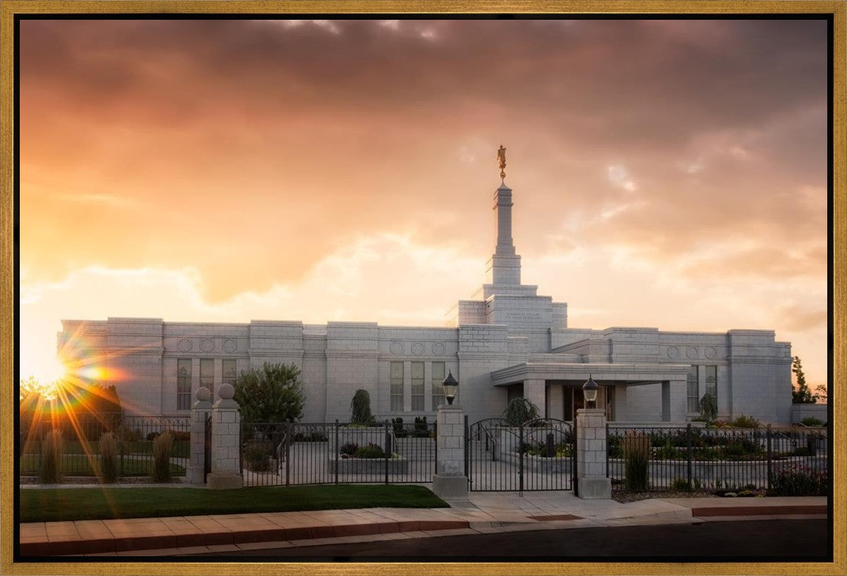 Reno Sunrise Gallery Wrap